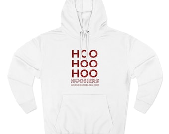 Three-Panel Fleece Hoodie