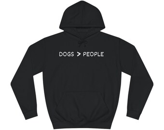DOG > People Unisex College Hoodie