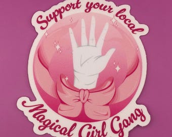 Magical Girl Gang Vinyl Sticker