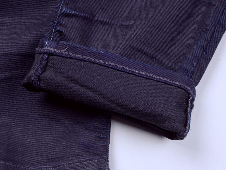 Men's G-STAR RAW 3301 Slim Skinny Lightweight Cotton Tencel Blue Jeans size W33 L34 image 9