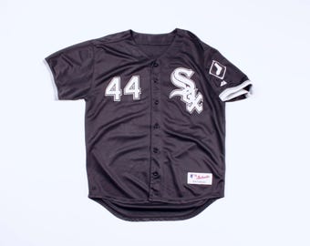 Vintage 90's Majestic Chicago White Sox Baseball Jersey Size Large