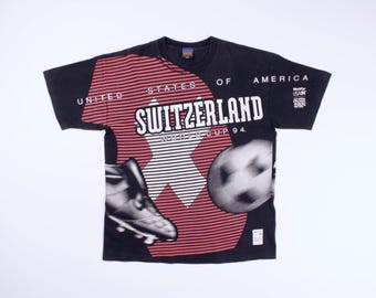 Vintage Jeff Hamilton USA 1994 World Cup Soccer Jacket L - Etsy