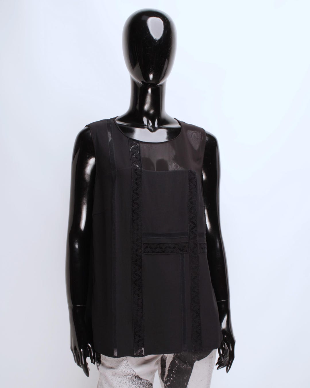 AKRIS punto ノースリーブトップス サイズ8 黒 Akris punto Cap-Sleeve Zip-Front Seamed Dress, Black | Neiman Marcus