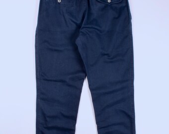 Men's. DOCKERS Vintage Blue Double Pleated Front Regular Chino