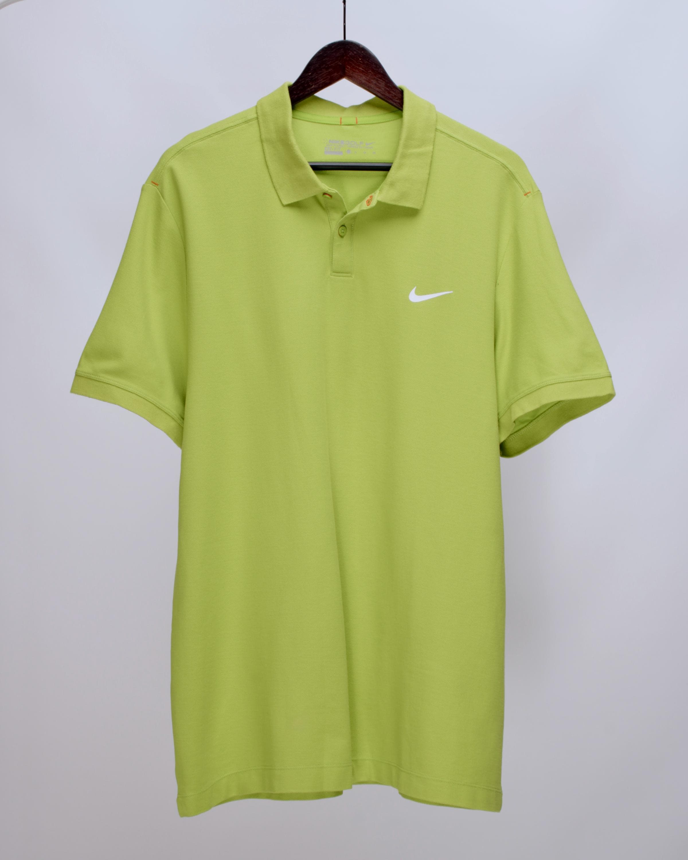 plus size lime green nike shirt