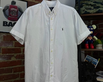 Vintage POLO by Ralph Lauren White Short Sleeve Shirt