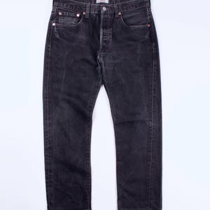 501 Levi Black Jeans - Etsy