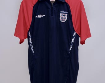 Men's UMBRO Vintage England Soccer Football National Team Training