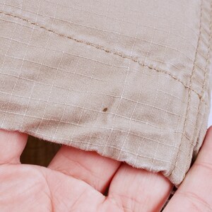 Calça Cargo Regular Masculina CARHARTT WIP Bege com Bolsos e Pernas em Ripstop, Tamanho W28 L30 imagem 14