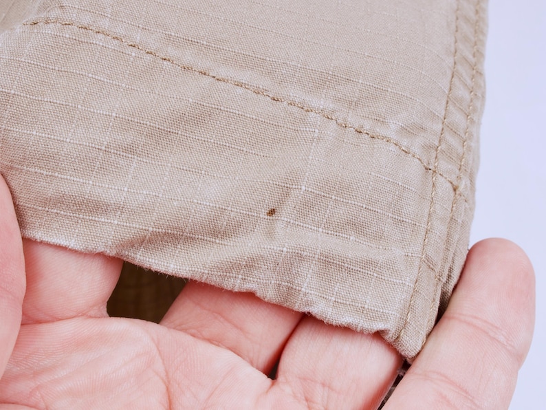 Calça Cargo Regular Masculina CARHARTT WIP Bege com Bolsos e Pernas em Ripstop, Tamanho W28 L30 imagem 14