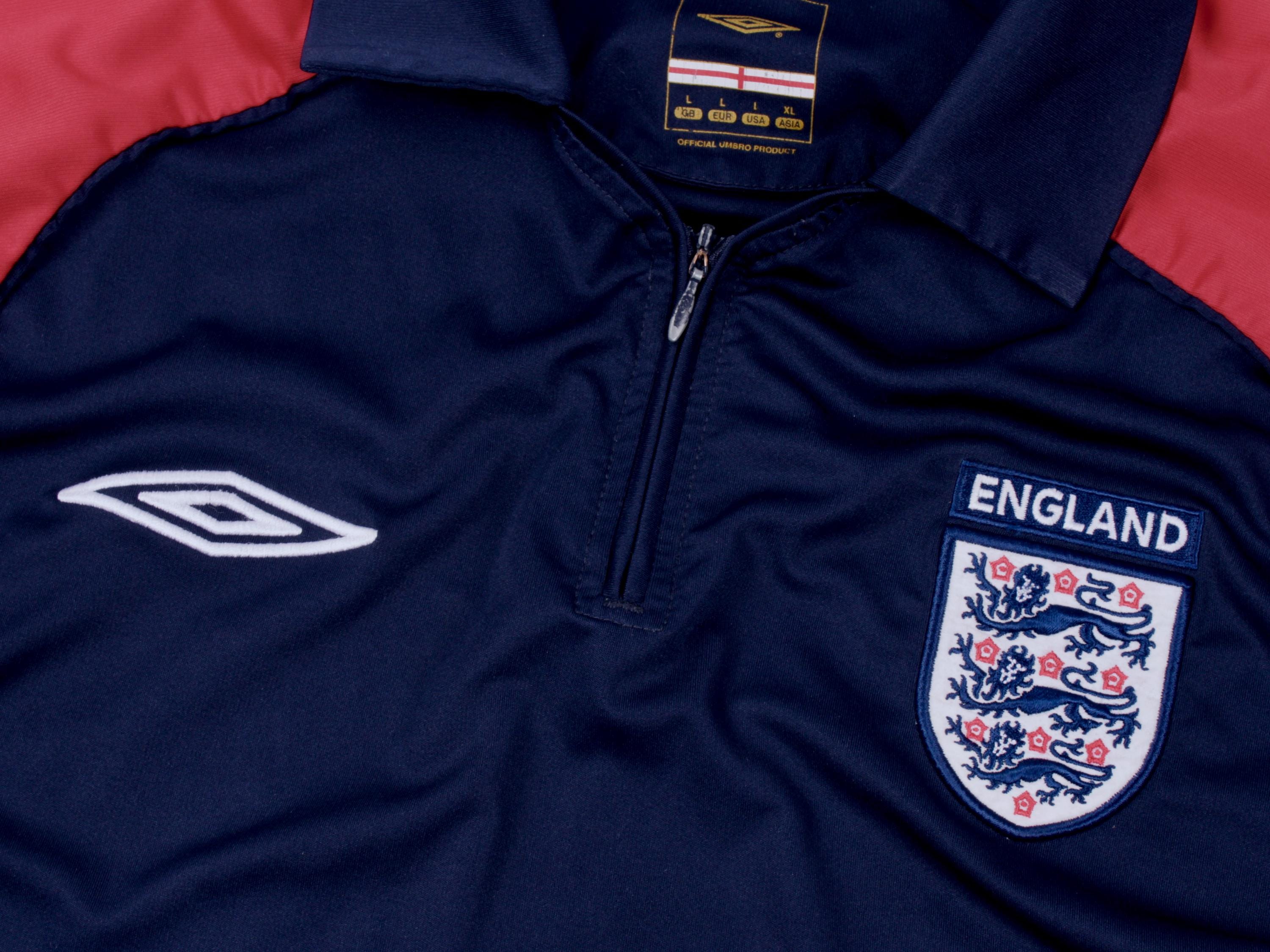 Men's UMBRO Vintage England Soccer Football National Team Training