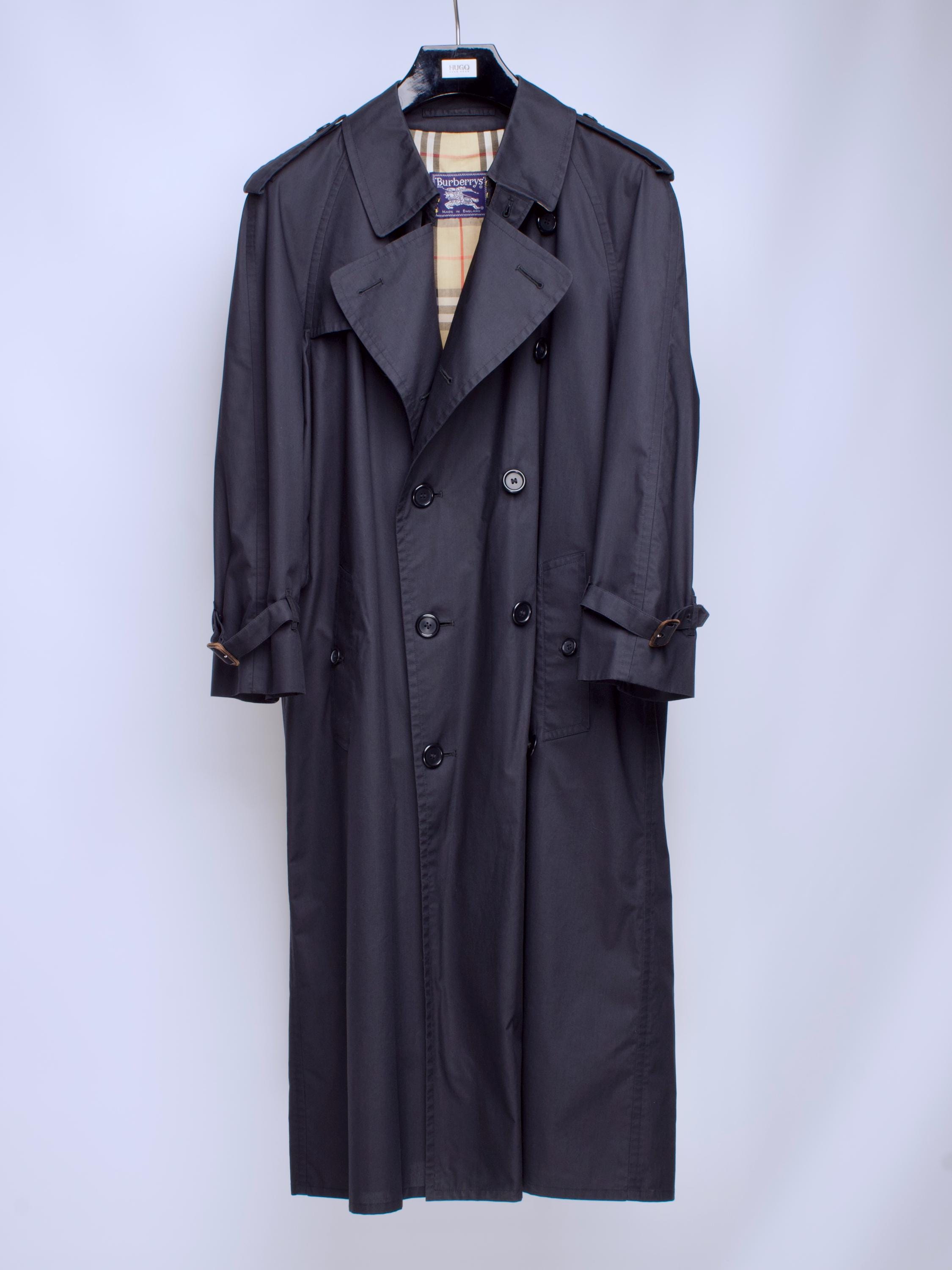 Burberry trench coat black - Etsy 日本