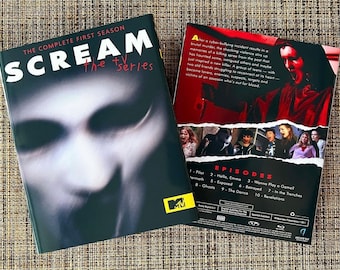 Scream The Series (S1, S2, S3) Blu-ray Slipcover ONLY - Movie or Case Not Included.