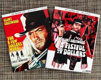 For a Few Dollars More 4KUHD Slipcover ONLY - Movie or Case Not Included.