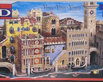 Venice 3D Jigsaw Puzzle, 1580 Pieces, Made by Wrebbit Puzz-3d