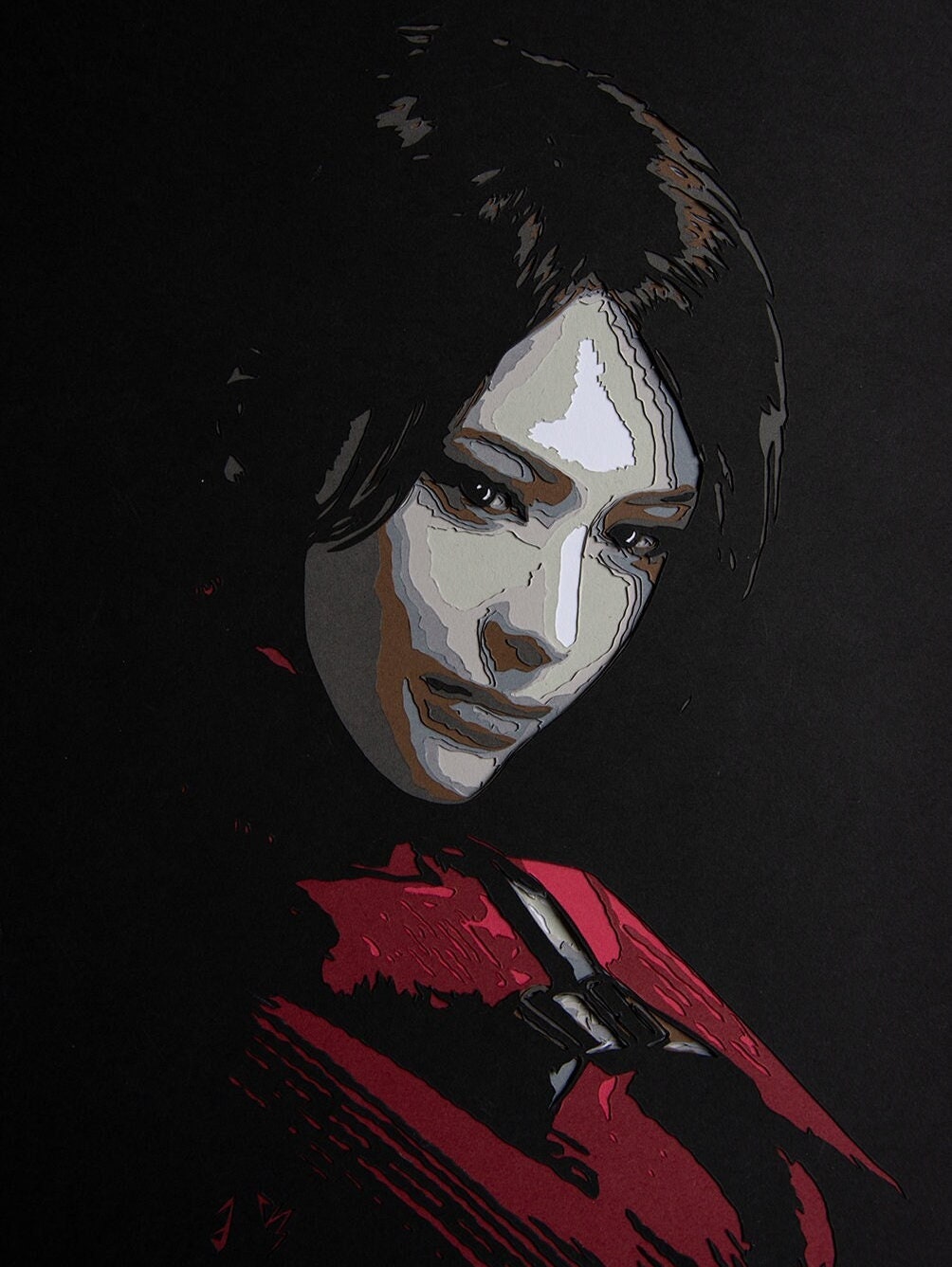 Resident evil - Ada Wong Tribute Postcard for Sale by senseidani