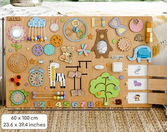 Puzzle de nom personnalisé, Tableau occupé pour bébé, Activités d’apprentissage, Tableau de noms en bois, Jouet Montessori, Cadeau de baby shower, Cadeau de Noël, Cadeau de nouveau bébé