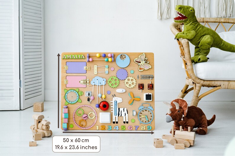 Tableaux Maxi occupés pour tout-petits, Cadeaux personnalisés pour