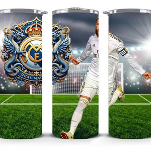 Real Madrid Football Tumbler png