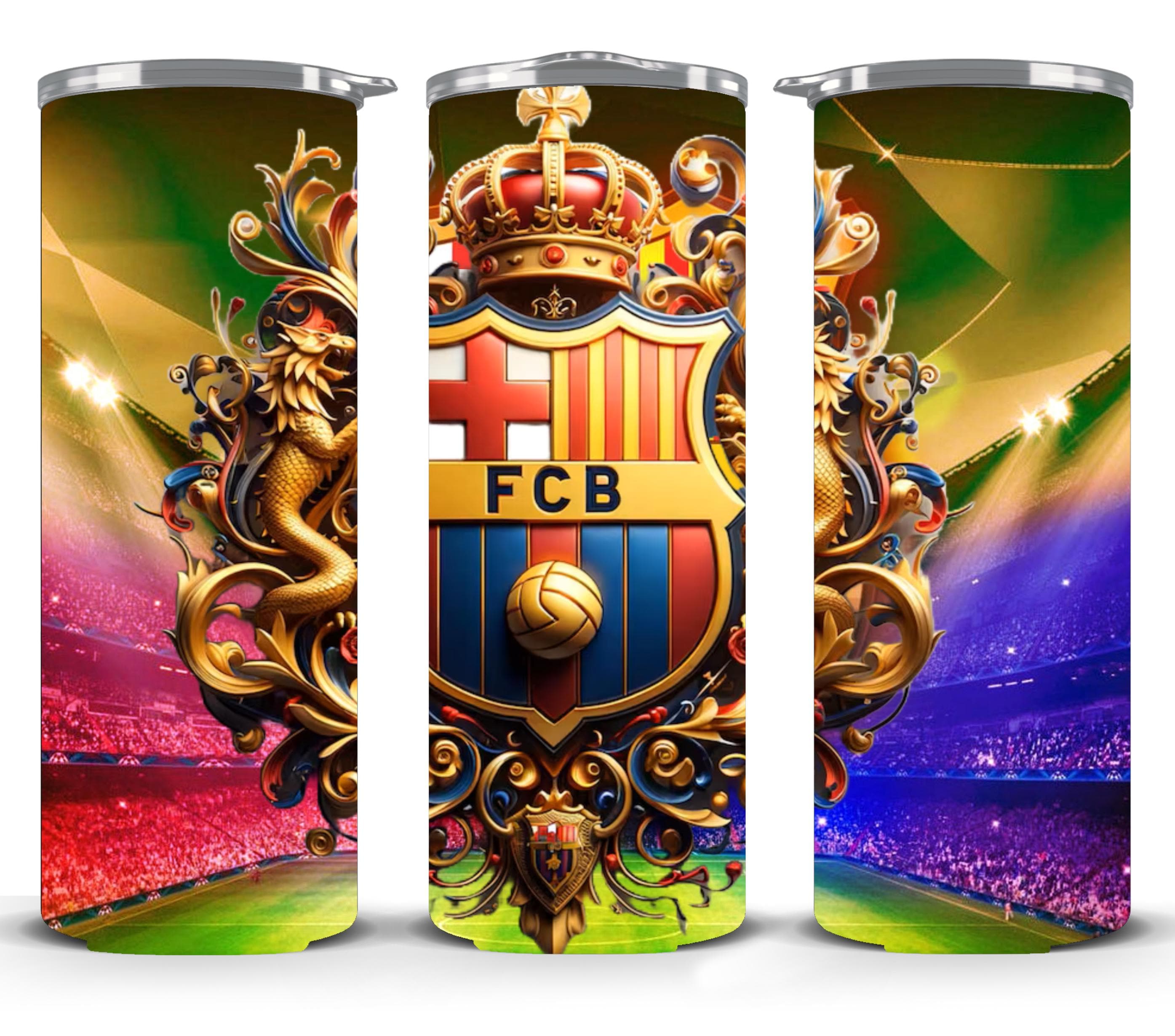 Ancien Gobelet FC Barcelone 0,5 L – Parfait Pour Les Fans !