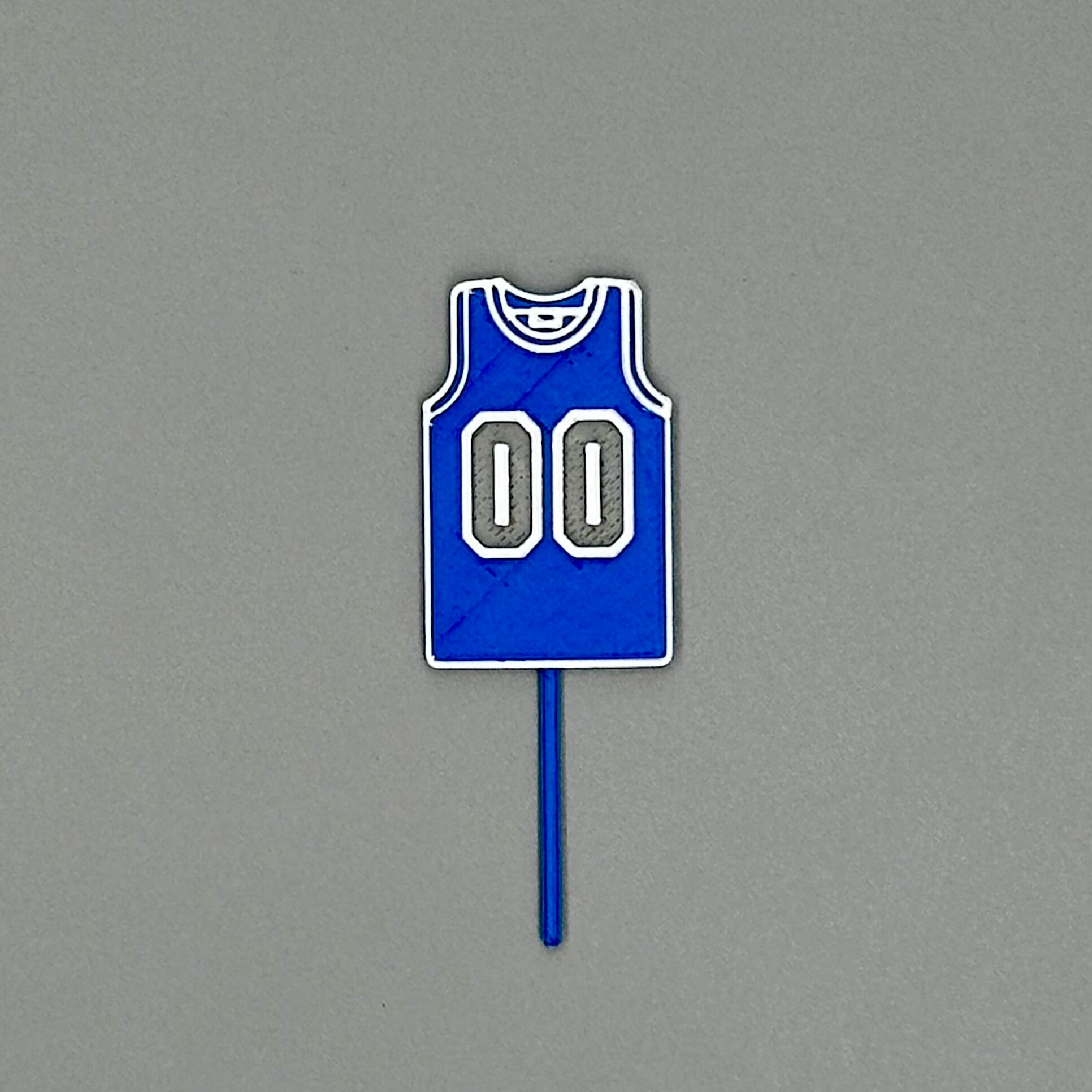 Basketball Jersey Cupcake Toppers 6 Count 3D Printed - Etsy