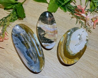 Ocean Jasper Bowl || Sea Jasper Crystal Dish (choose yourself)
