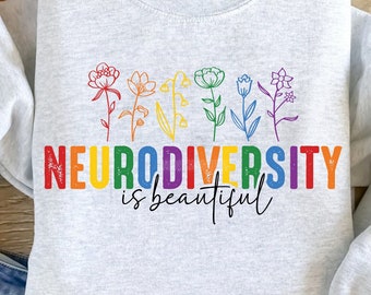 Neurodiversity Is Beautiful PNG, Autism Mom Gift (Digital Download)