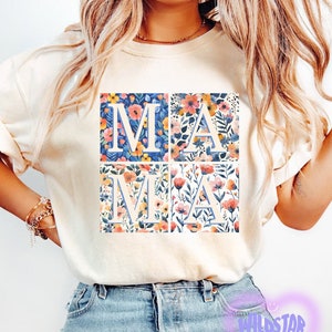 Retro Boho Mama png, Boho mama sublimation, Mama png design download, Mother&#39;s Day png, Mama sublimation png, Boho designs for mama, retro
