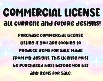 WildStarCreative Commercial use license for all designs