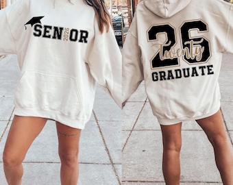 Senior 2026 SVG Bundle: Graduation Shirt Design (Digital Download