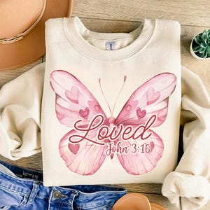 Coquette Bow You Are So Loved PNG, Jesus Valentine Png, Christian Valentine, Bible Verse Shirt Design, Christian Coquette PNG, John 3:16 PNG