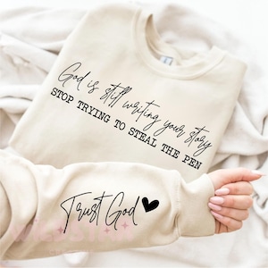 God Is Still Writing Your Story SVG, Trust God Svg, Christian Svg, Faith Svg, God Is Still Writing Your Story Cut Files, Cricut, Png, Svg