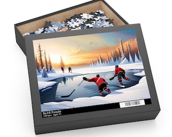 Hockey Puzzle (120, 252, 500-Piece)