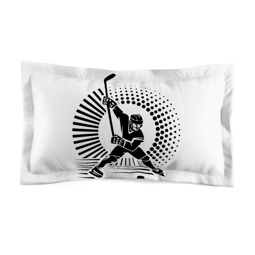 Hockey clappin Bombs Microfiber Pillow Sham Etsy