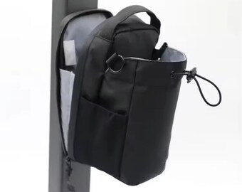 Bolsa magnética resistente para botella de agua, bolsa portátil para colgar la botella de agua durante los ejercicios en el gimnasio.