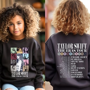 Taylor Swift Sweatshirt, The eras tour, Taylor Swift Merch, Sweat Swifttie, Fan shirt Taylor Swift, Taylor's version,Swiftie,Taylor shirt image 1