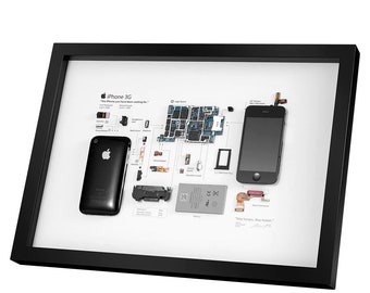 Framed iPhone 3gs Disassembled: Tech Lover Wall Art - Etsy