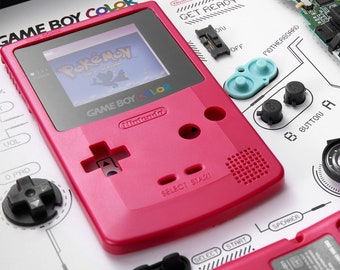 分解された任天堂ゲームボーイカラーGBC分解ゲームコンソール壁アート