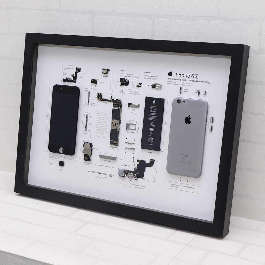 IPhone 6s Teardown Art - Digital Template - Apple - iPhone IPhone 6s Teardown Art - Digital Template - Apple - iPhone