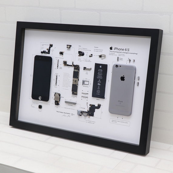 IPhone 6s Teardown Art - Digital Template - Apple - iPhone