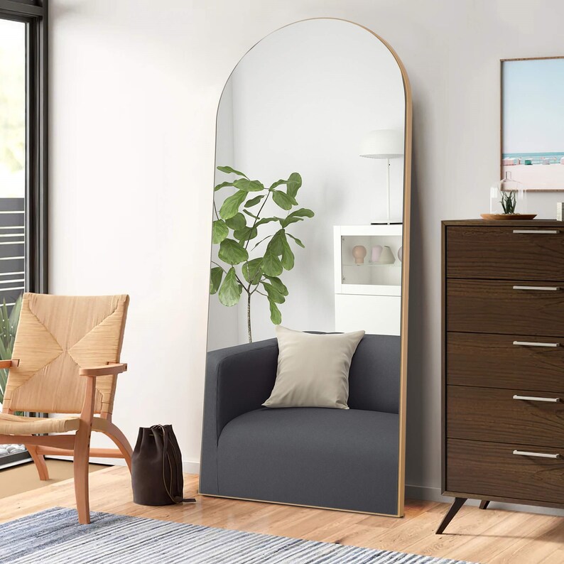 Large Full Body Vanity Mirror, Full Length Mirror, Floor Mirror, Wall