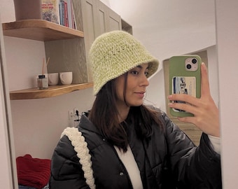 Modello per cappello a secchiello all'uncinetto: tutorial per principianti in formato PDF