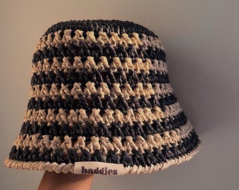 Bucket Hat Crochet Pattern – Easy Step-by-Step PDF Tutorial, Summer Sun Hat DIY, Beginner Friendly