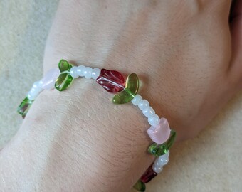 Handmade Tulip Bracelet
