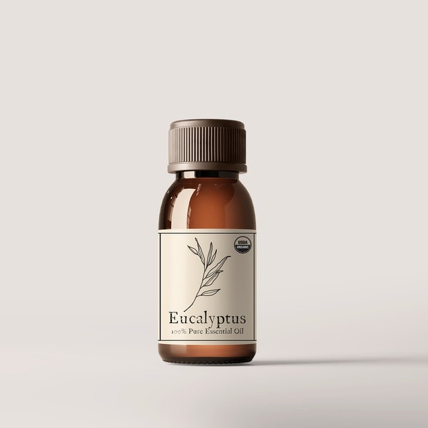 Organic Eucalyptus Essential Oil - Aromatherapy