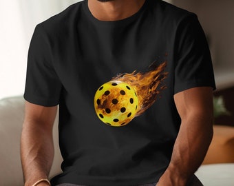 Fast & Fiery Pickleball Moisture-Wicking Pickleball T-shirt, Men/Women/Unisex