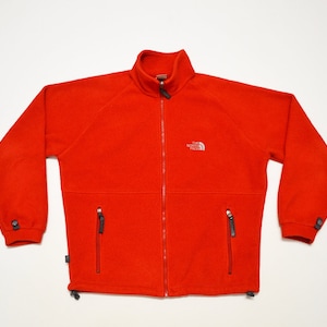 VIntage The North Face Genesis Fleece Jacket Polartec Red size M