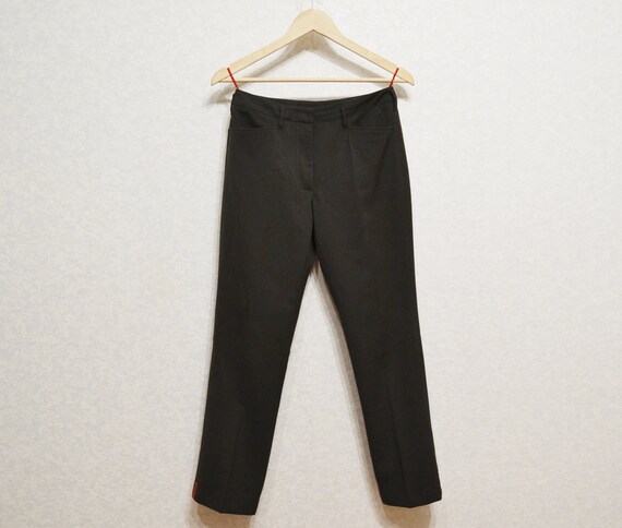 Prada Wool Straight Pants Womens Size 40 Etsy UK