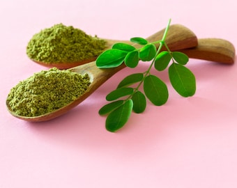 Moringa Powder 1lb (16oz) Moringa Oleifera Powder - Pure Moringa Powder Superfood - Herb