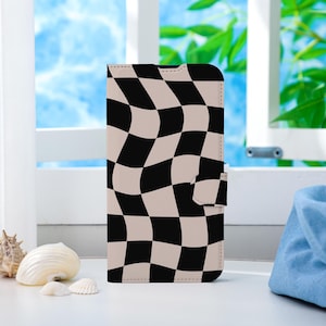 Capa de telefone personalizada Hecatec Tessellations, capa de telefone tipo carteira com compartimento para cartão, capa de telefone tipo carteira para iPhone 16 15 14 13 Pro Max X XS